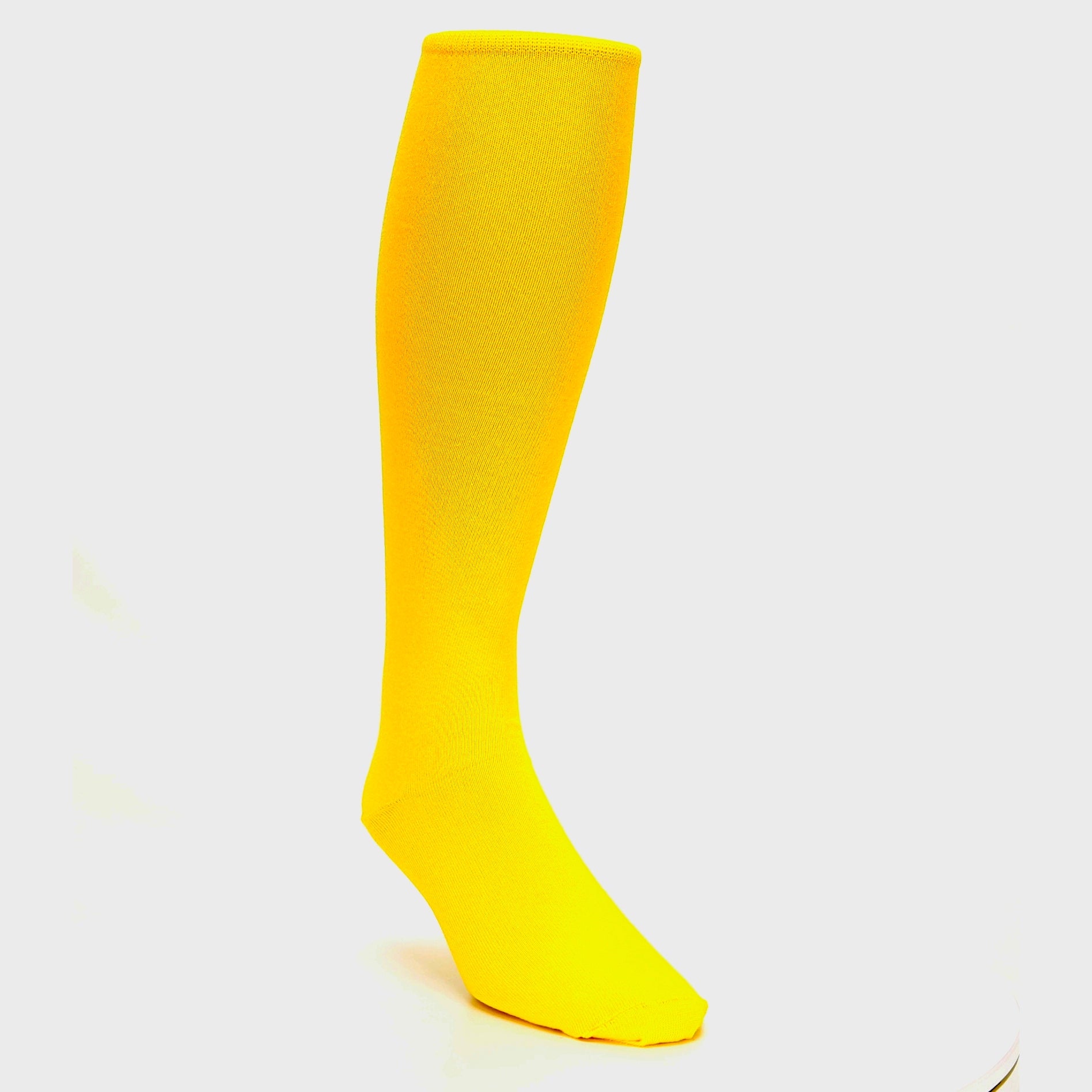 Golden Yellow Solid Color Socks