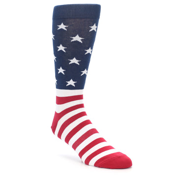 American Flag Socks - Men's Novelty K. Bell Dress Socks