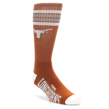 Texas Longhorns Socks - Men's Athletic Crew Socks