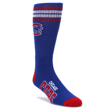 Chicago Cubs Mens Athletic Crew Socks FBF