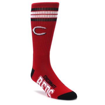 Cincinnati Reds Mens Athletic Crew Socks FBF