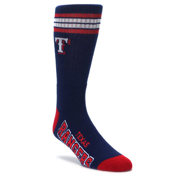 navy red mens athletic crew socks fbf