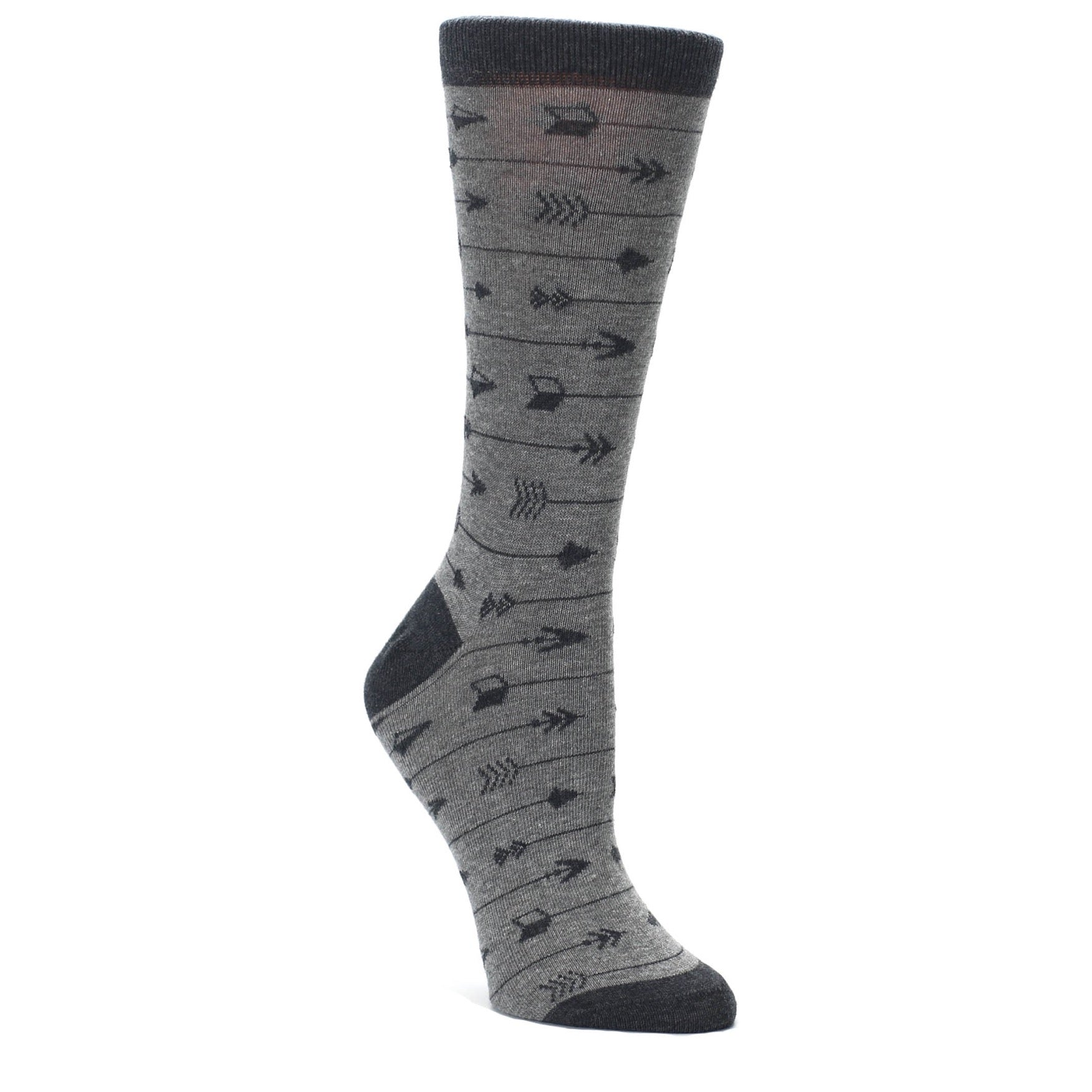 Gray Arrows Women's Dress Socks Gray Arrows Women's Dress Socks