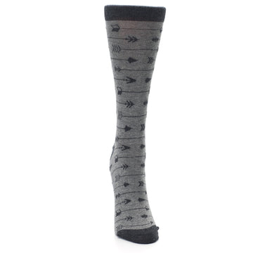 Gray Arrows Women's Dress Socks