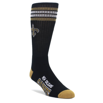 New Orleans Saints Socks - Men's Athletic Crew Socks