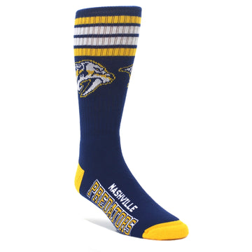 Nashville Predators Socks - Men's Athletic Crew Socks