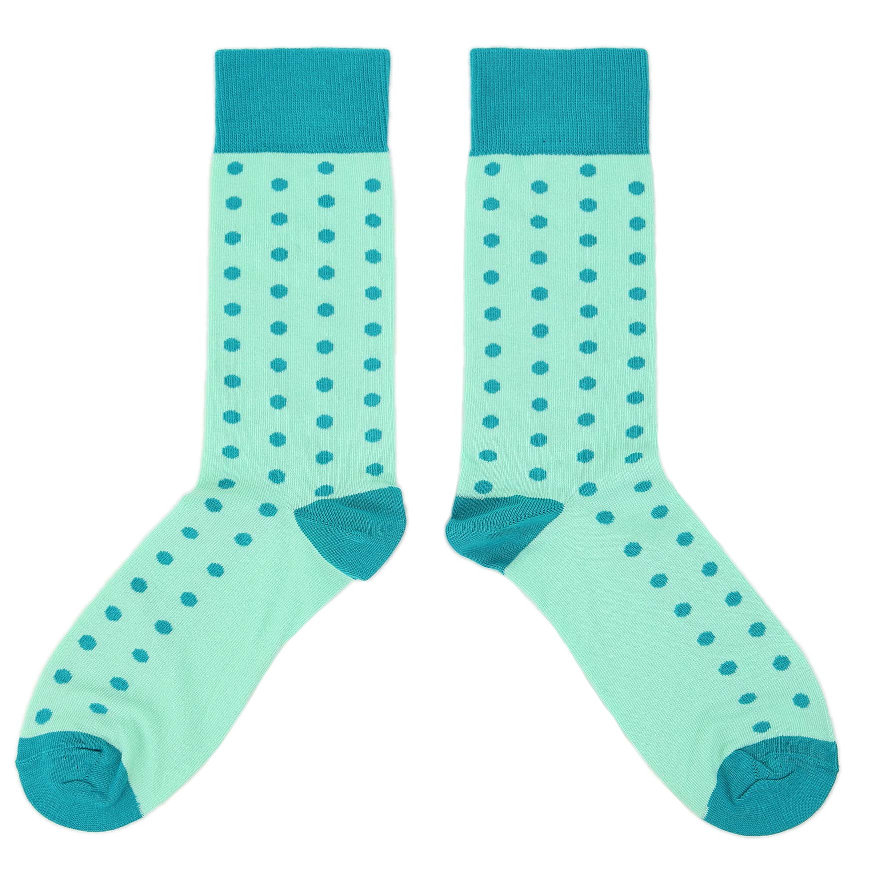 Mint Jade Wedding Groomsmen Men's Dress Socks with Matching Necktie Mint Jade Wedding Groomsmen Men's Dress Socks with Matching Necktie