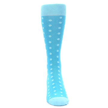 Pool Malibu Polka Dot Groomsmen Wedding Men’s Dress Socks