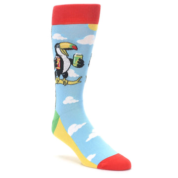 Two-Can Toucan Socks - Men's Novelty Dress Socks