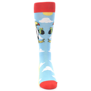 Two-Can Toucan Socks - Men's Novelty Dress Socks