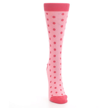 Flamingo Guava Polka Dot Women's Dress Socks
