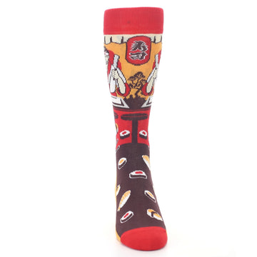 Sushi Chef Sushi Socks -  Men's Novelty Dress Socks