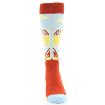 Giraffters Giraffe Socks - Men's Novelty Dress Socks