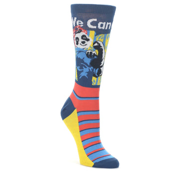 We-Can-Chew-It-Propapanda-Womens-Dress-Socks-Statement-Sockwear