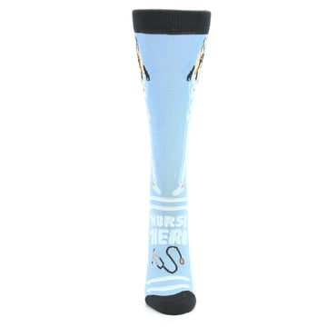 Blue Nurse Socks - Women's Novelty Socks