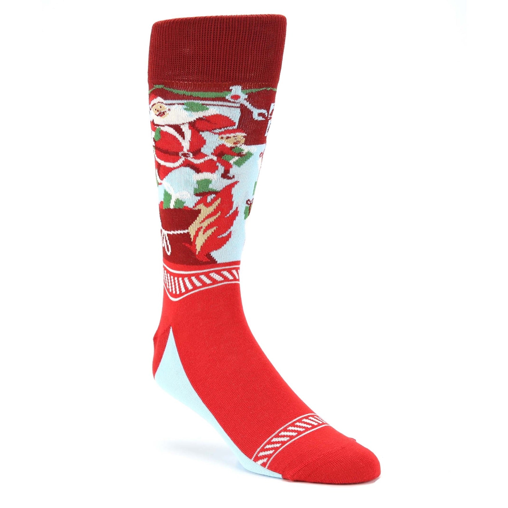 Christmas Chaos Socks - Men's Christmas Dress Socks U.S. Men's Shoe Sizes 8-12 Christmas Chaos Socks - Men's Christmas Dress Socks U.S. Men's Shoe Sizes 8-12