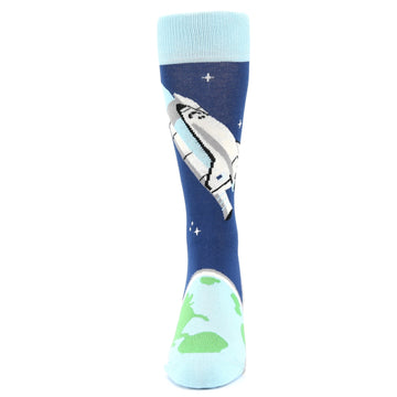Space Socks - Men's Novelty Dress Socks