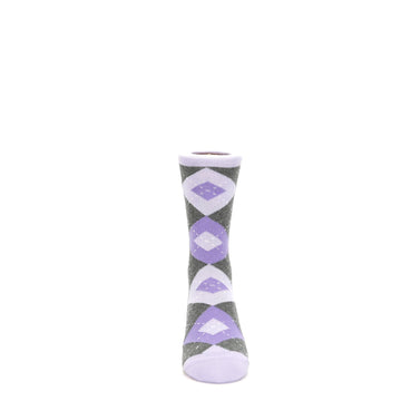 Lilac Iris Junior Groomsmen Kid's Dress Socks