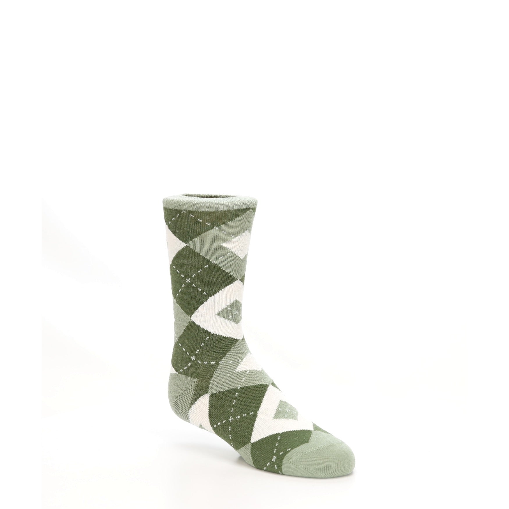 Olive Green Argyle Junior Groomsmen Kid's Dress Socks Olive Green Argyle Junior Groomsmen Kid's Dress Socks