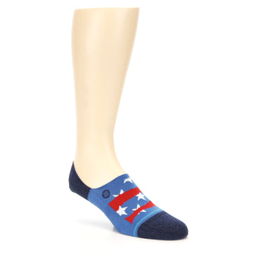 Freedom Stars and Stripes Socks - Men's No Show Socks