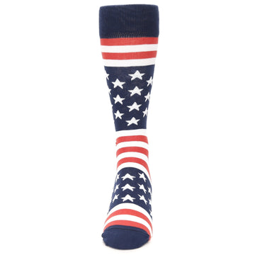 American Flag Socks - USA Made - Men's Novelty Dress Socks