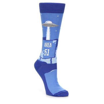 Area 51 UFO Socks - USA Made - Women's Novelty Socks