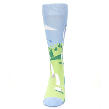 Golf Swing Socks - USA Made - Men's Novelty Socks