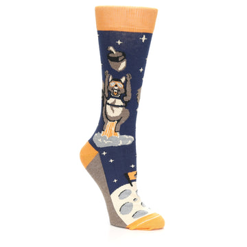 Outer Space Astro-Nut Socks - USA Made - Women's Novelty Socks