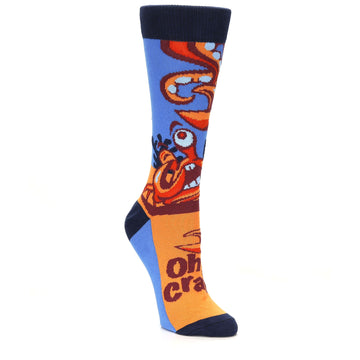 Orange Oh Crab! Women's Dress Socks