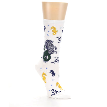 Seahorse Mermaid Women's Dress Socks