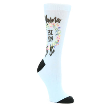 Blue Mama Established Custom Date Socks - Women's Custom Socks