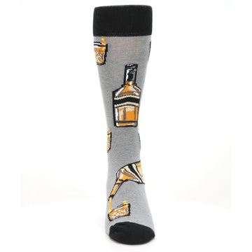 Whiskey Bourbon - USA Made Men's Dress Socks