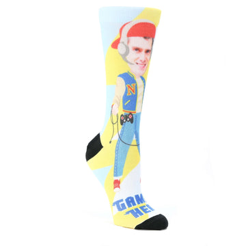 Gamer Hero Custom Face Socks - Women's Custom Socks