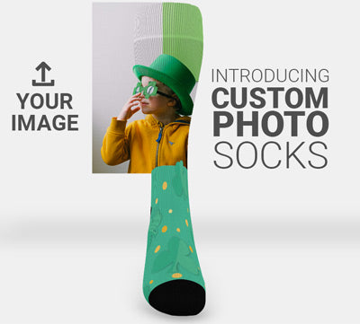 Example of Custom Photo Socks