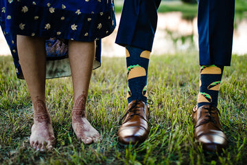 Novelty Taco Men's Groomsmen Wedding Dress Socks