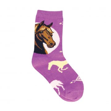 Prancing Pony Horse Socks - Novelty Socks for Kids