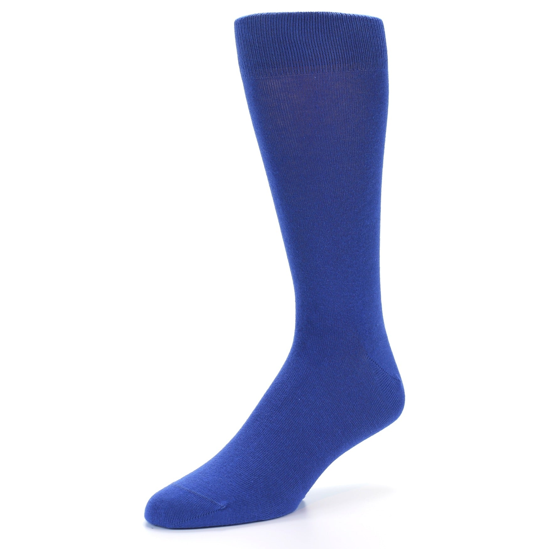 Midnight Blue Solid Color Socks