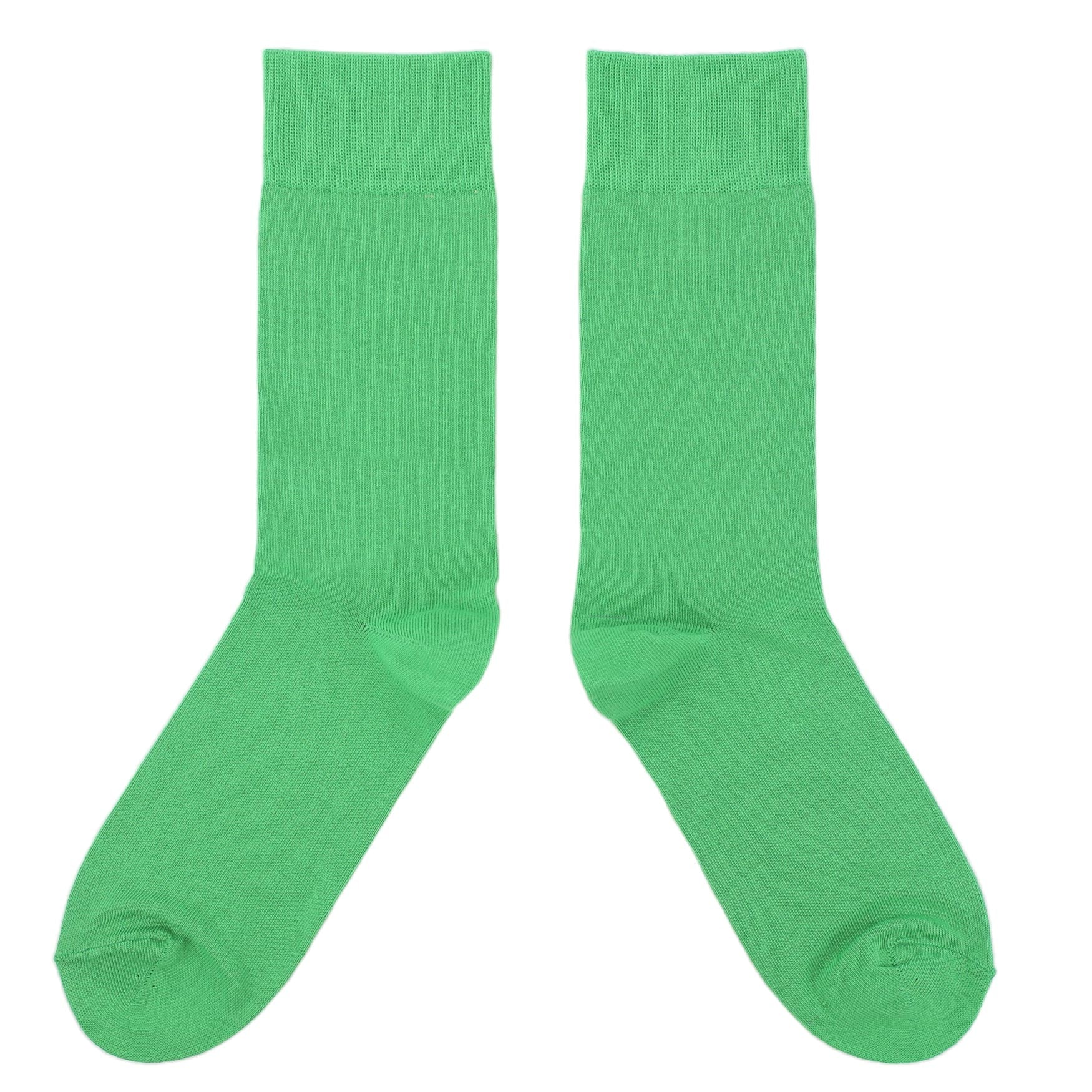 Kelly Green Solid Color Men's Dress Socks Kelly Green Solid Color Men's Dress Socks