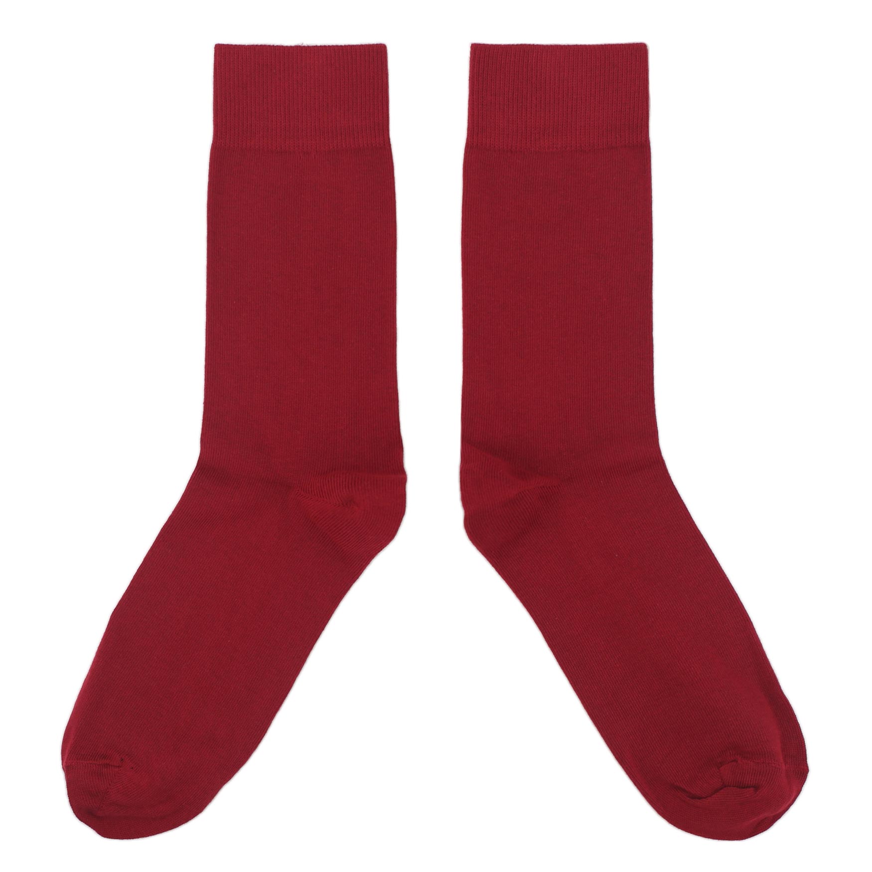dark red dress socks Men's Solid Texture Dress Socks - In Burgundy, Cotton
