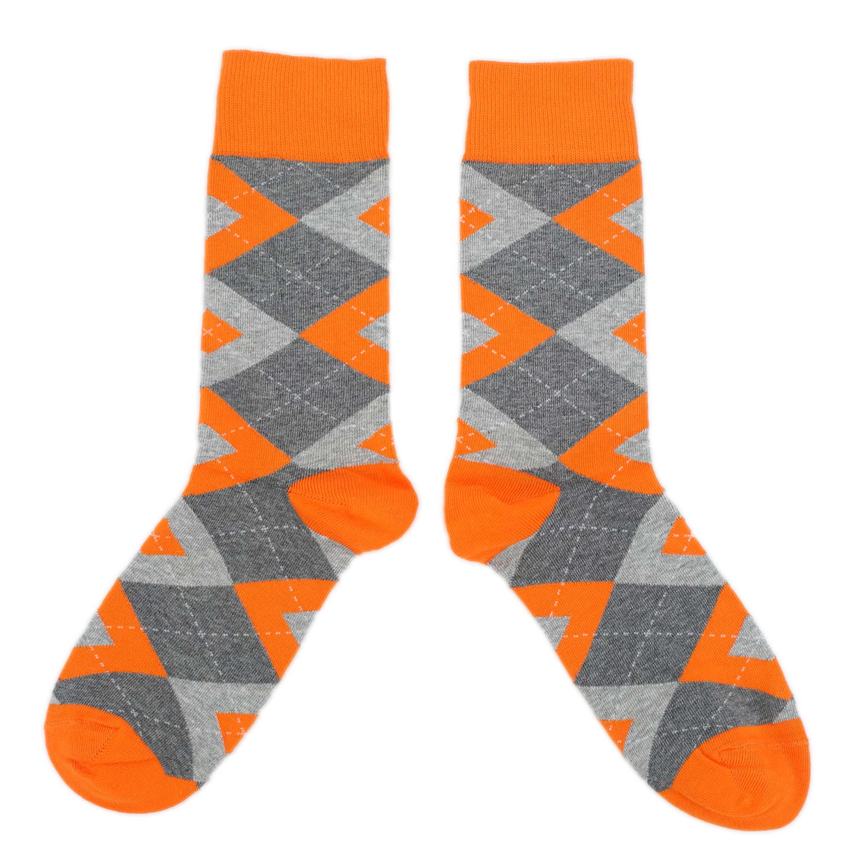 mens orange argyle dress socks Orange Argyle Socks