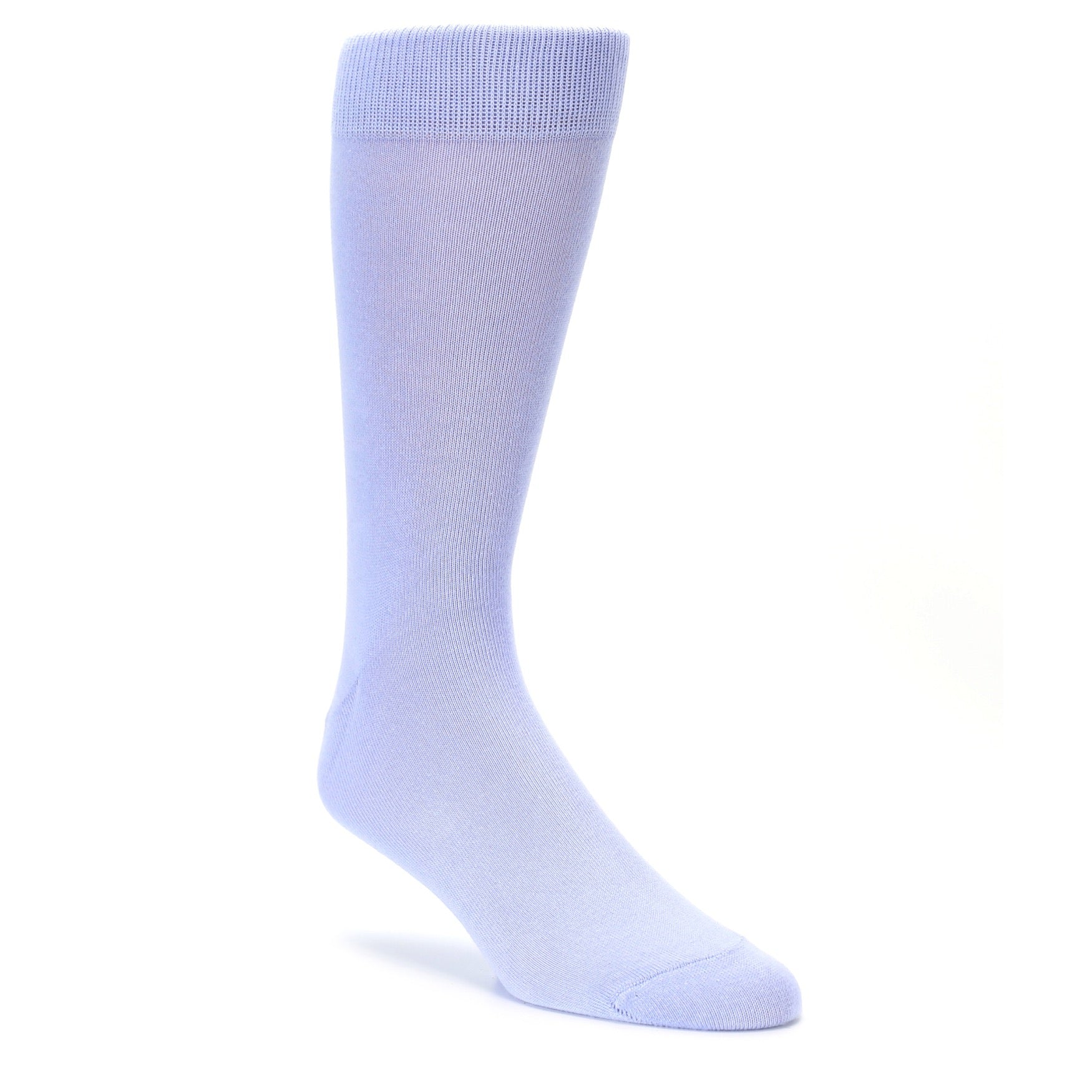 lavender pastel solid color mens dress socks from Bold Socks
