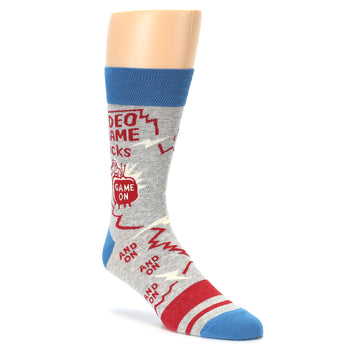 video gaming mens dress socks by Blue Q