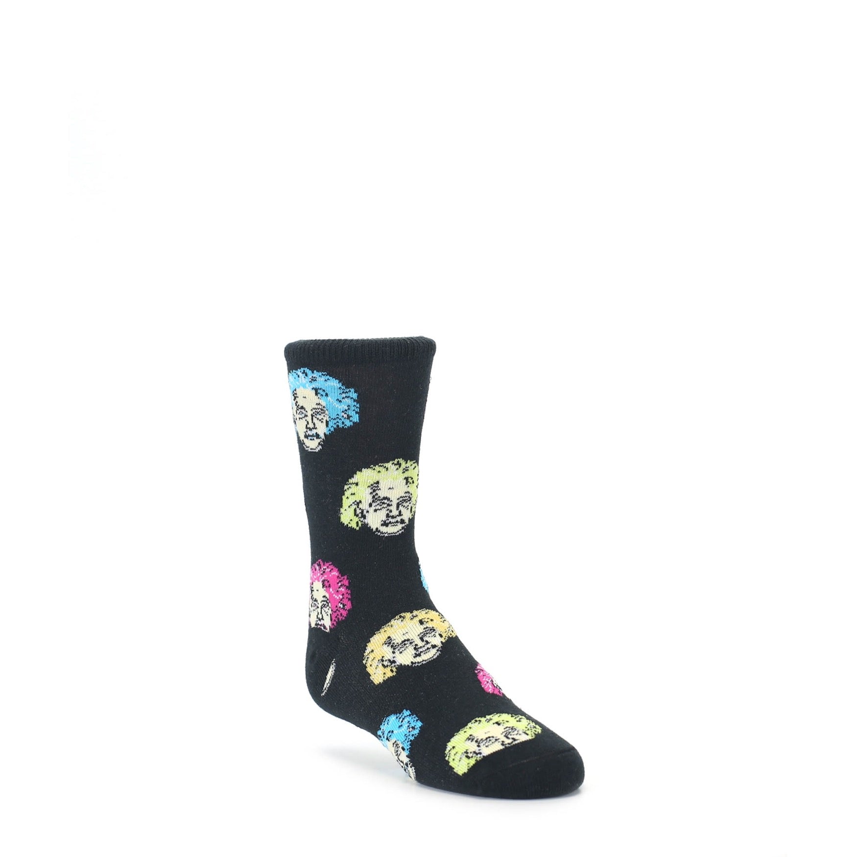 Black Einstein Genius Kids Dress Socks Socksmith