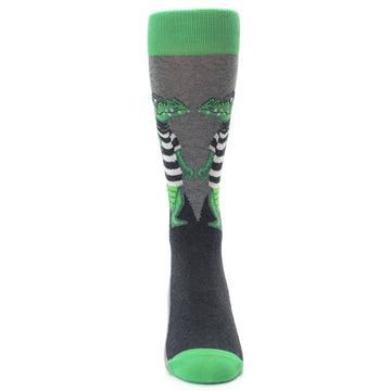 Crook Crocodile Socks - Men's Novelty Dress Socks