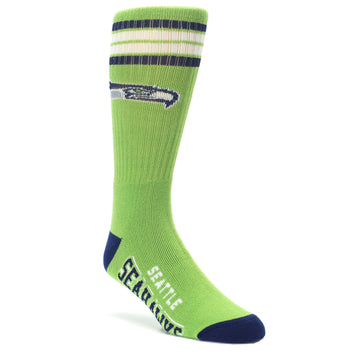 Seattle Seahawks Socks - Men's Athletic Crew Socks