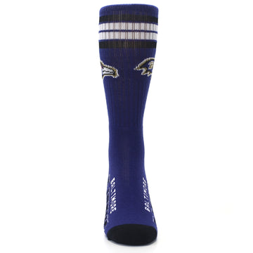 Baltimore Raven Socks - Men's Athletic Crew Socks