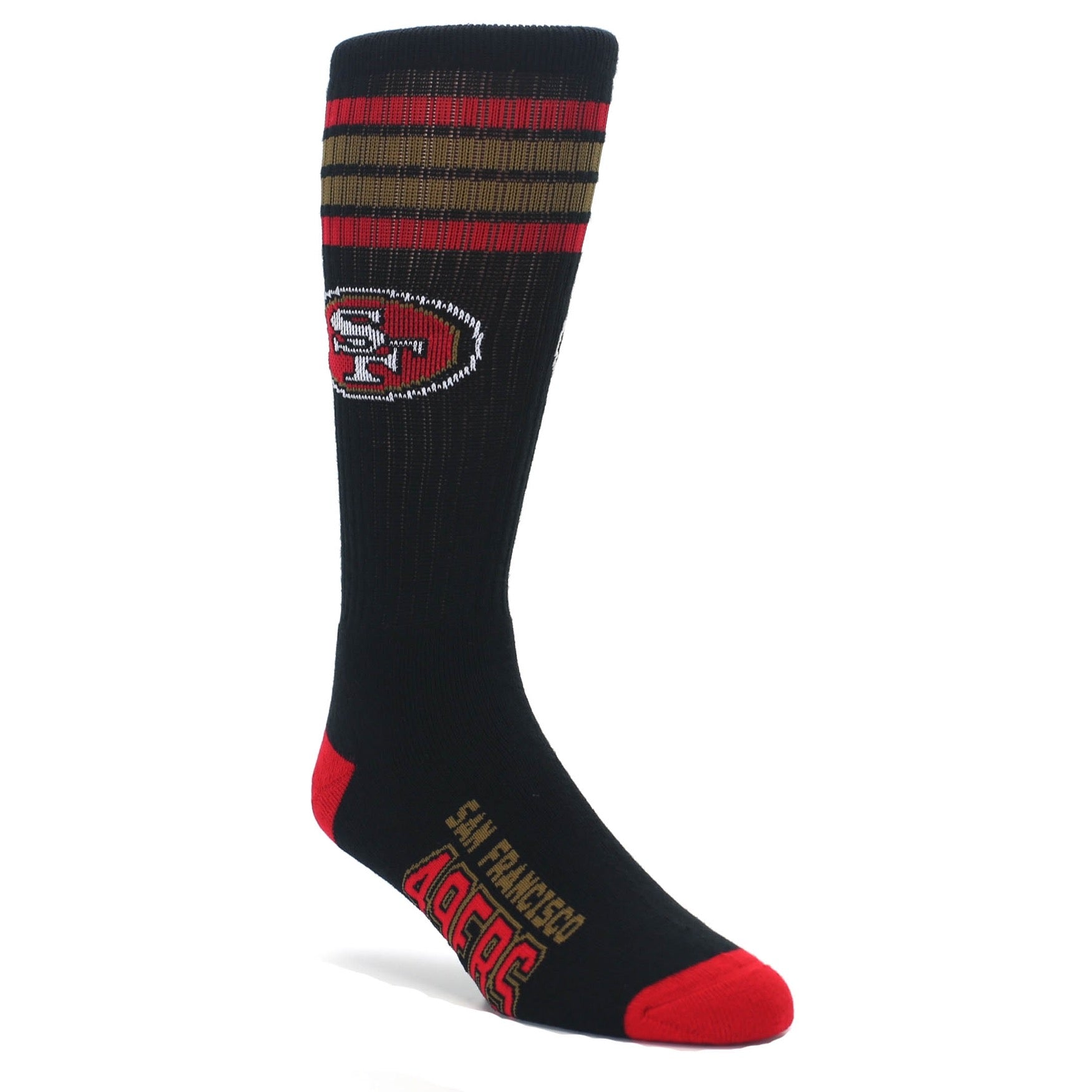 San-Francisco-49ers-Mens-Athletic-Crew-Socks-FBF