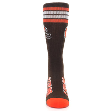 Cleveland Browns Socks - Men's Athletic Crew Socks
