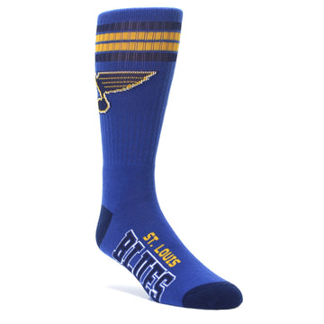 St Louis Blues Sock - Men's Athletic Crew Socks