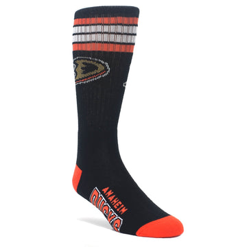 Anaheim Ducks Socks - Men's Athletic Crew Socks